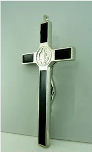 1 шт. христианский католический импортный бутик Святого Бенедикта Exorcism Крест высота 10,7 см