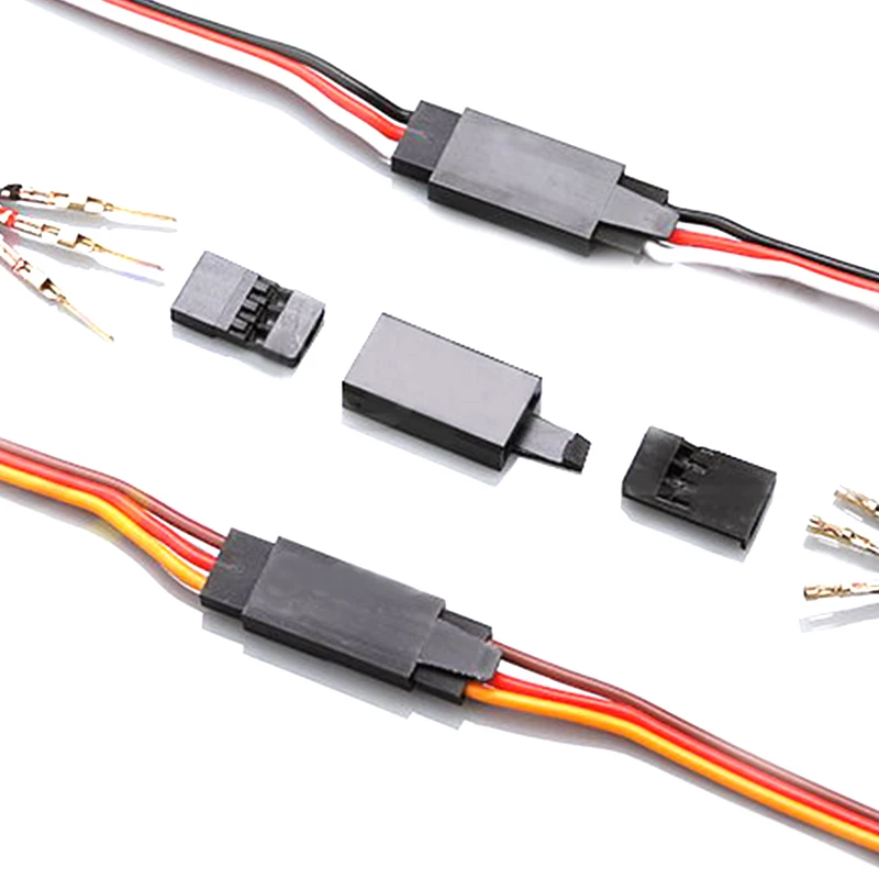 Комплект сервоприводов AMASS JR позолоченная Незакрепленная пряжка штекер и гнездо