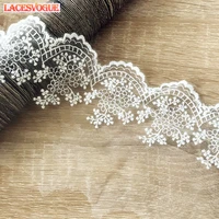 19yardslot 11cm mesh embroidery lace trim handmade diy garment needlework sewing accessories fabric clothing decoration 466