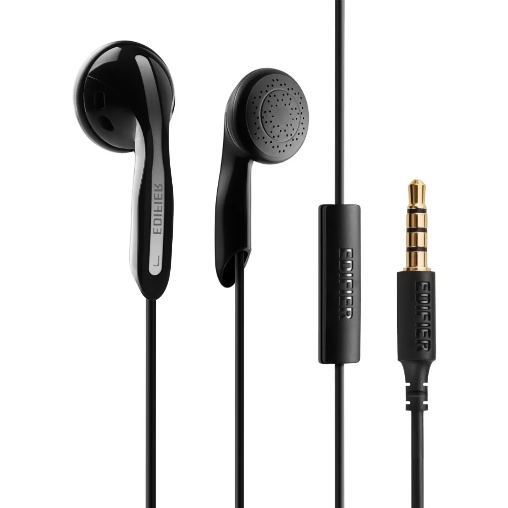 Наушники-вкладыши Edifier P180 Hi-Fi стереонаушники с микрофоном и регулятором