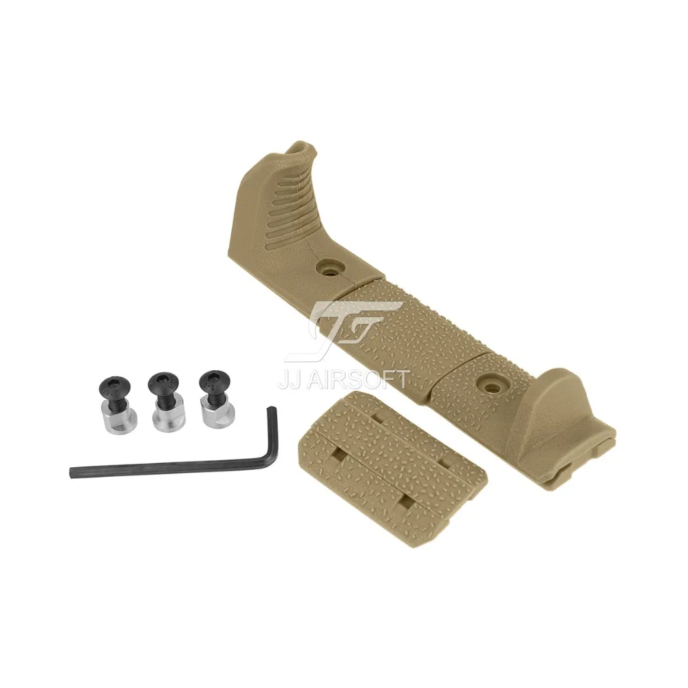 XTM Hand Stop Handstop Kit for Keymod (Black/Tan)Buy 1 Can Get FREE Rail Cover |