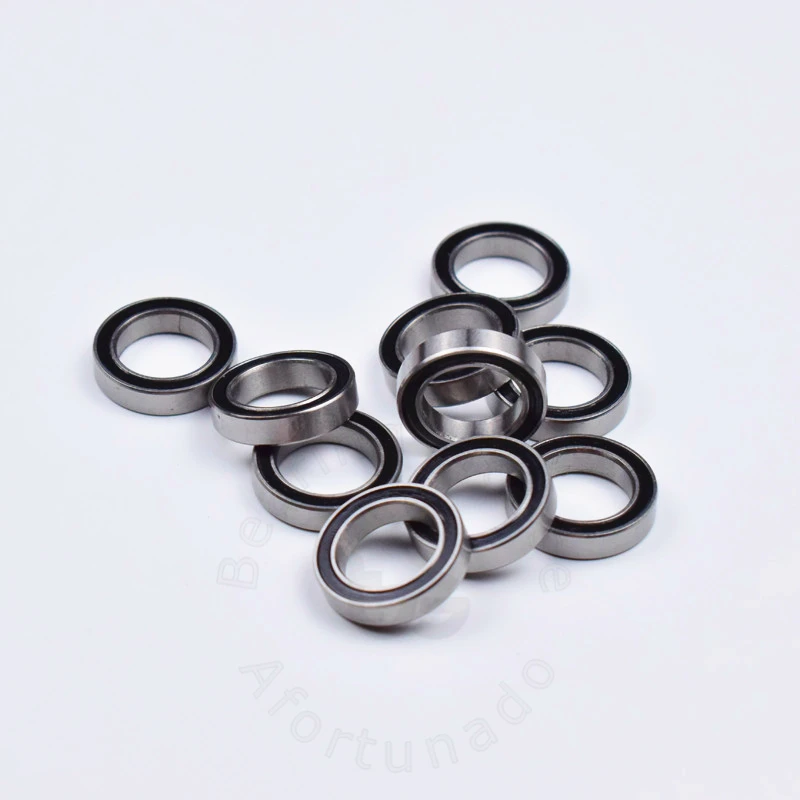 6701RS 12*18*4(мм) 10 шт. подшипник ABEC-5 6701 6701RS хромированный стальной подшипник металлический герметичный подшипник тонкие стенки