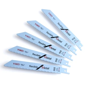 YIWEI 5 шт.компл. лезвие пилы 6 дюймов лобзик сабельная пила для резки тонкого металла S922EF
