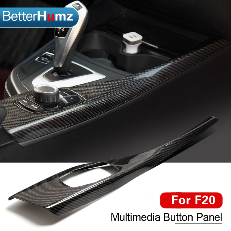 BETTERHUMZ для BMW F20 F21 F22 1 2 серия наклейка из натурального углеродного волокна