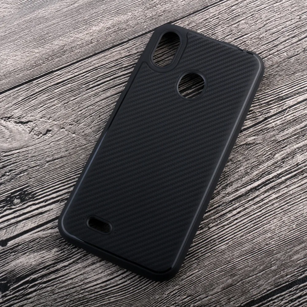 Чехол для телефона Blackview MAX 1 силиконовый роскошный защитный чехол Черная задняя
