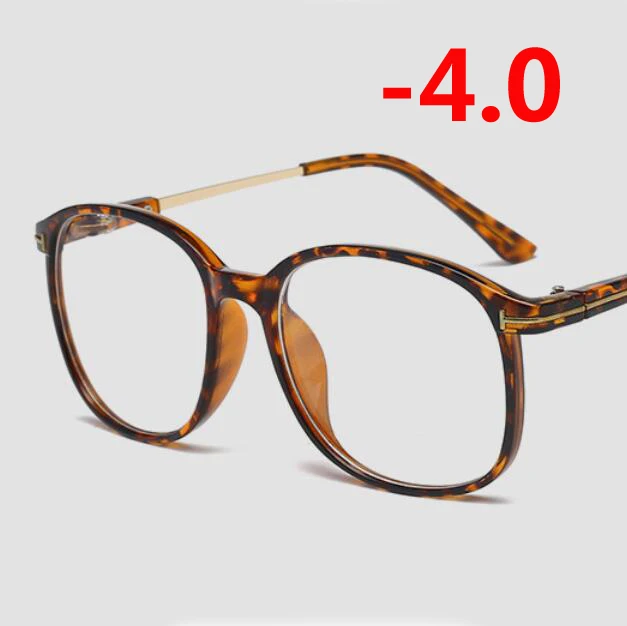 Photochromic 400 0,5-1,0-1,5-6,0 анти-синий светильник очки Близорукость ретро прозрачная и черная оправа очки по рецепту для унисекс - Цвет оправы: Photochromic 400