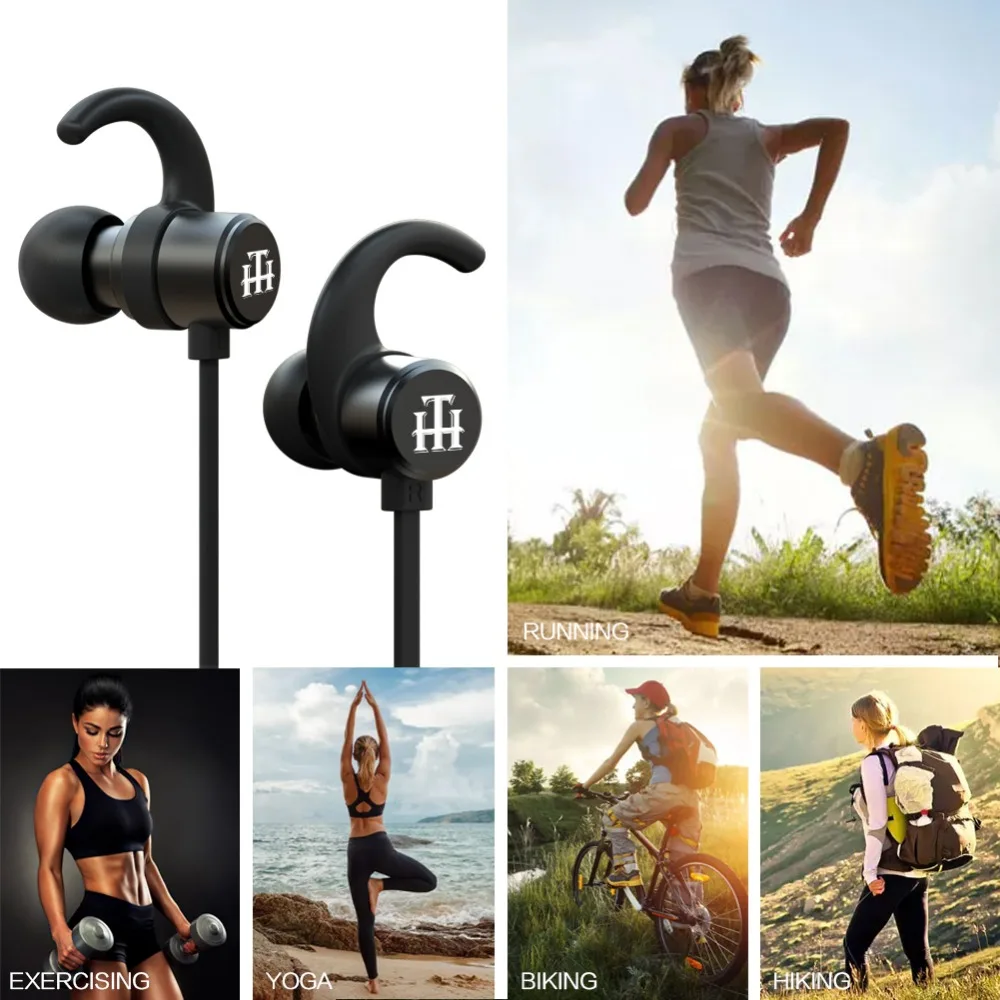 Hutmtech H1 мини Беспроводной Наушники Bluetooth 4.1 стерео гарнитура 8640 С микрофоном Цвет