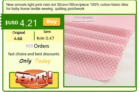 Booksew хлопчатобумажная ткань 5 шт. 40 см* 50 см розовый для шитья жир четверть стеганая Лоскутная Ткань кукольная ткань детские постельные принадлежности Текстиль