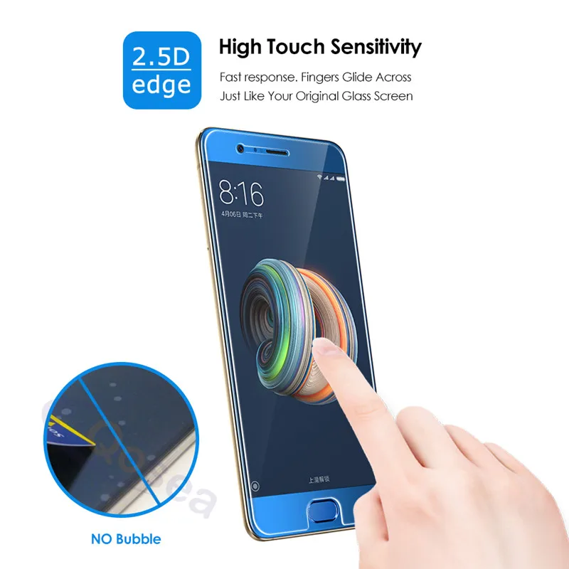 Qosea For Xiaomi Mi Note 3 Screen Protector 9H Ultra Clear Transparent Film Explosion-proof Tempered Glass | Мобильные телефоны и