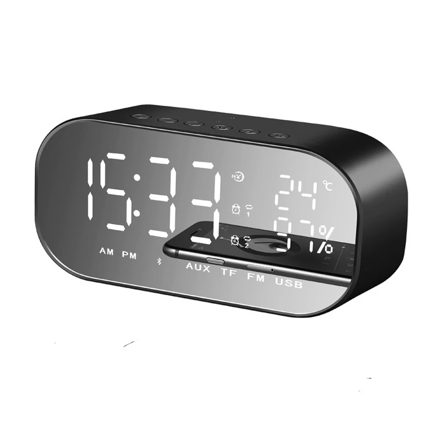Новые портативные Bluetooth колонки с поддержкой температуры ЖК-дисплей FM-радио