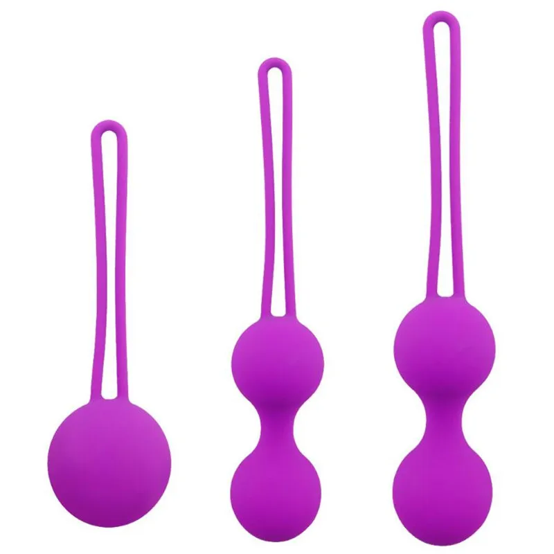 Вагинальные шарики Geisha Balls вагинальные из мягкого силикона умный вибратор с