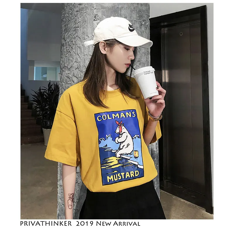 Privathinker Men Woman Summer Streetwear Casual TShirts 2019 Mens Cute Polar Bear Print T-Shirt Male Korean T Shirt Fashions | Мужская