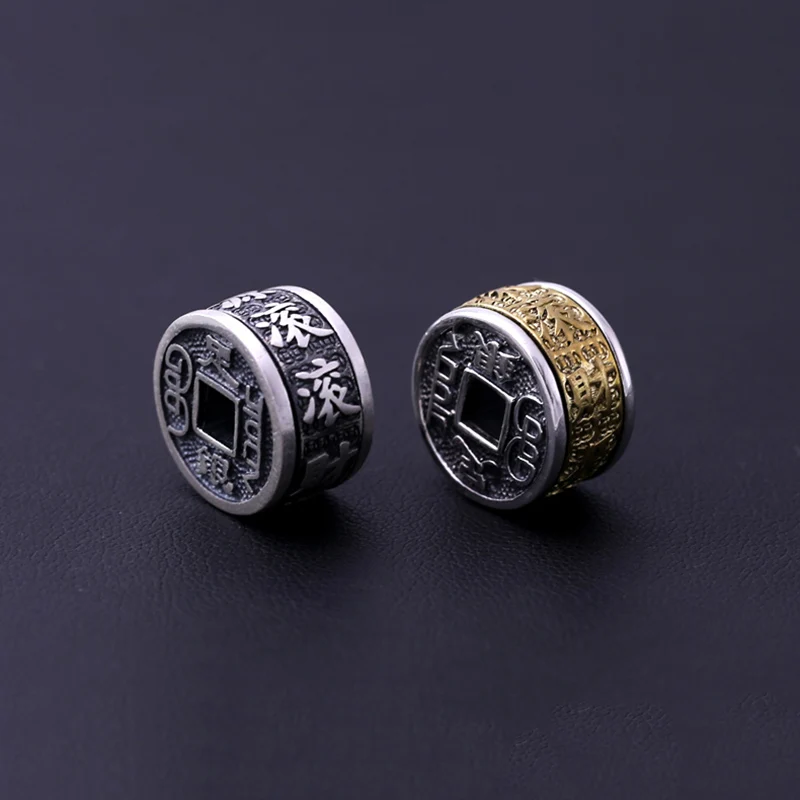 Будды Для мужчин Цепочки и ожерелья 925 пробы серебро Этническая Лаки бусы пара