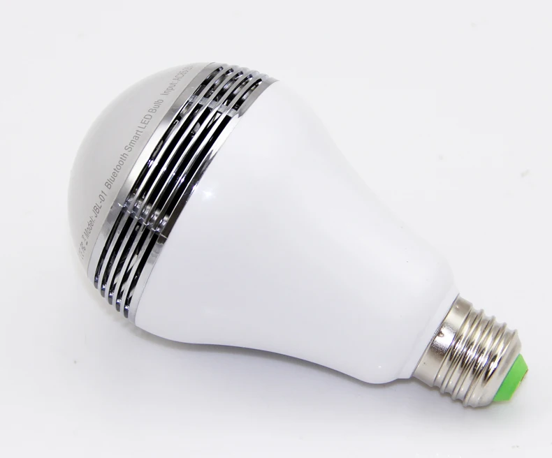 

10pcs/lot LED Light Bulb 7W E27 Bluetooth Speaker 2 IN 1 Portable Wireless Music Smart Colorful RGB Bubble Ball Lamp