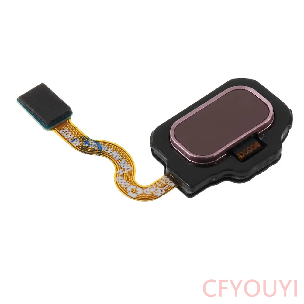 Rose Gold CFYOUYI сенсорный ID КЛЮЧ отпечатков пальцев Главная кнопка гибкий кабель часть для Samsung Galaxy S8 g950/S8 Plus G955 - Цвет: Rose Gold
