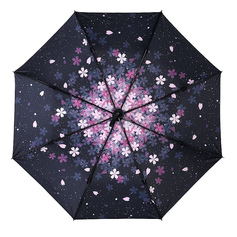 Новый Прочный Расширенный полностью автоматический зонтик от дождя УФ защита