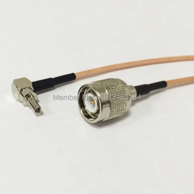 Новый CRC9 к штепсельной вилке TNC RG316 кабель pigtail 15 см для 3G внешней антенны