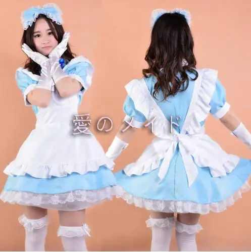 Аниме хентай оудзи в вараванаи Неко Алиса платье для косплея маскарадные костюмы