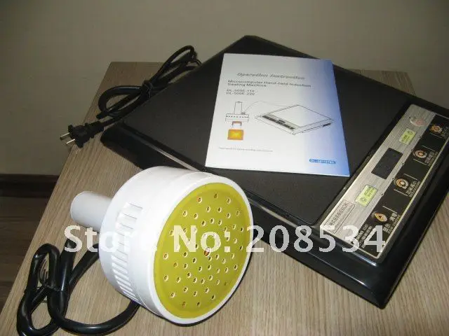 220V Hand-held electromagnetic induction sealer machine 500E for medical plastic bottle cap foil sealing machine (20-100mm)