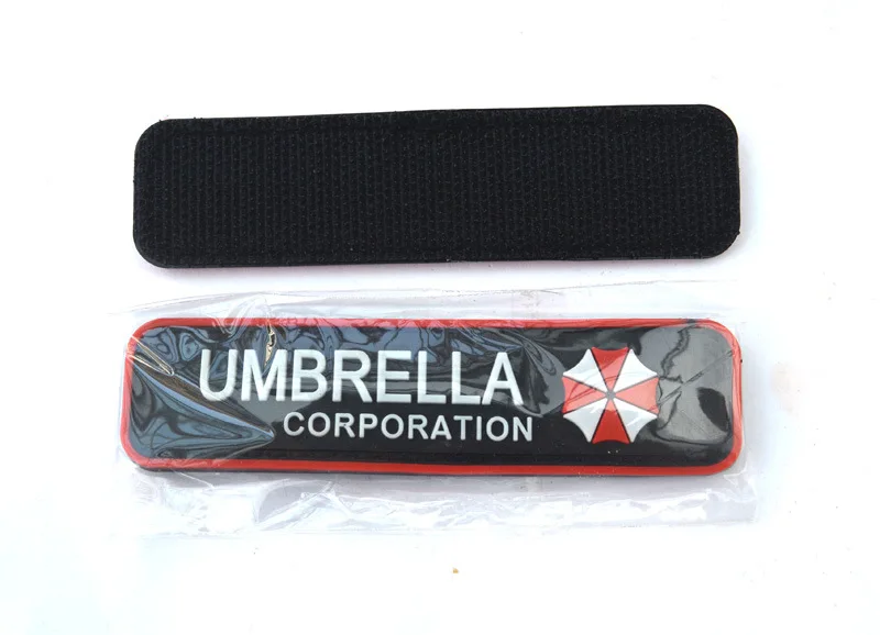 10pcs UMBRELLA CORPORATION Patch 3D Tactical PVC Badge Combat Hook armband Rubber Wholesale Brassard 15.5*3cm | Дом и сад