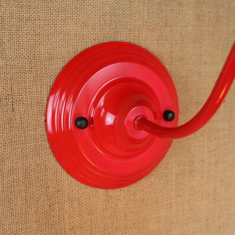 Реплика Дизайнерский Модный стильный настенный мини светильник красного цвета