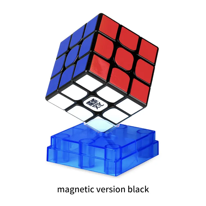 M Black Мою bochuanggt 5x5 черный/белые/голубой/синий/розовый/Stickerless-яркий bochuang GT cubo magico Твист головоломки Прямая кубик рубика - Цвет: M Black