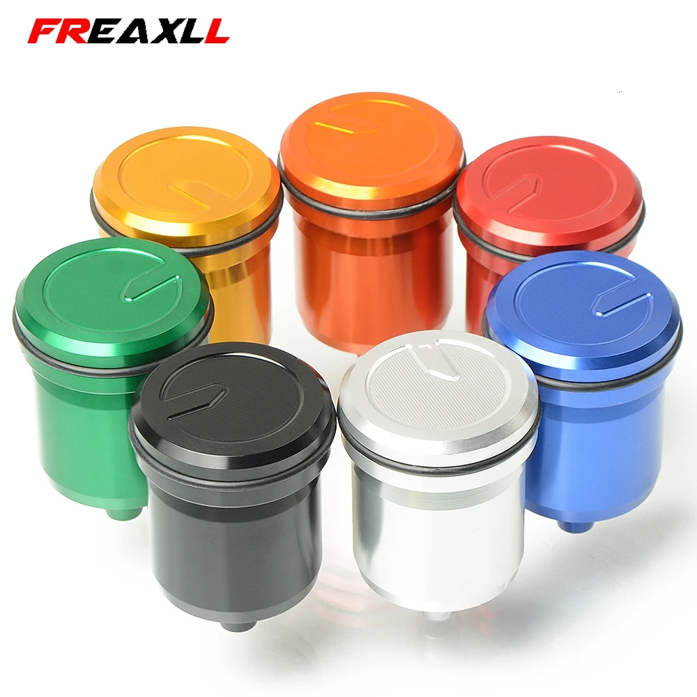 

For Ducati 2012 1199 Panigale S Tricolore 2013 848 EVO Universal Motorcycle Brake Fluid Reservoir Tank Oil Fluid Cup CNC Motor