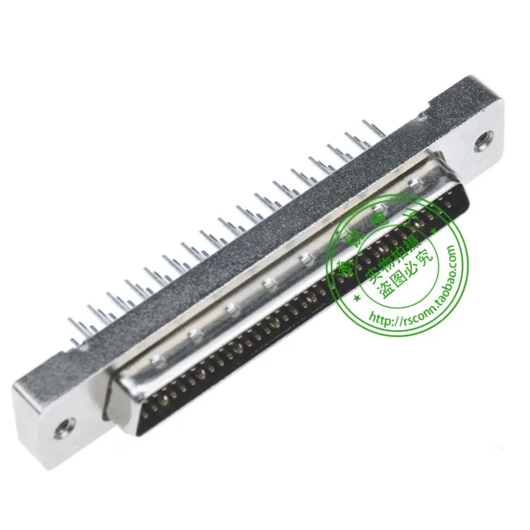 High-quality SCSI connector 68PIN 180 degrees straight leg male end of the needle without studs HDB68PIN | Обустройство дома