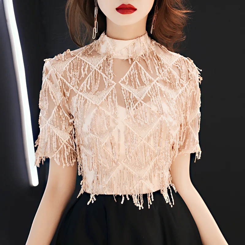 Элегантные платья с пайетками в восточном стиле размера плюс китайское