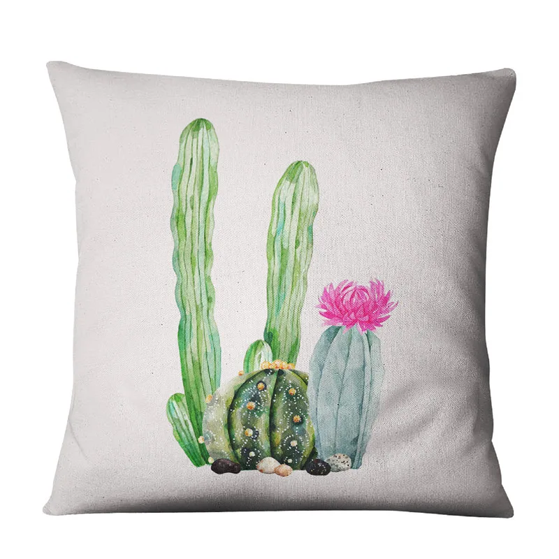 Наволочка из хлопка и льна 45 х45 см|Наволочки| |