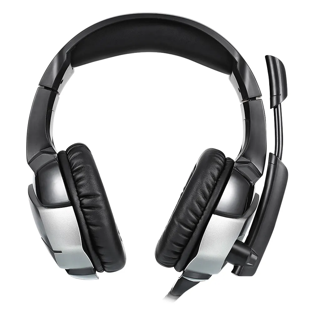 ONIKUMA K5 игровая стереогарнитура проводной светодиодный бас Шум Отмена наушники с