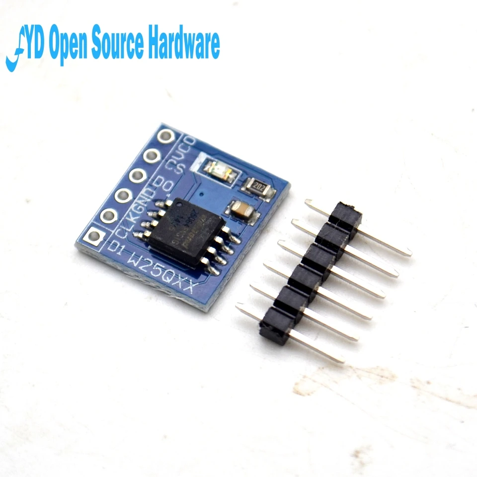 1 шт. W25Q32 W25Q64 модуль флэш памяти большой емкости SPI интерфейс BV FV STM32