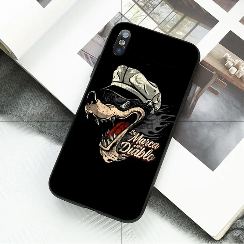 Чехол для телефона Ruicaica Smoking animal cool черный мягкий силиконовый чехол из ТПУ iPhone X XS