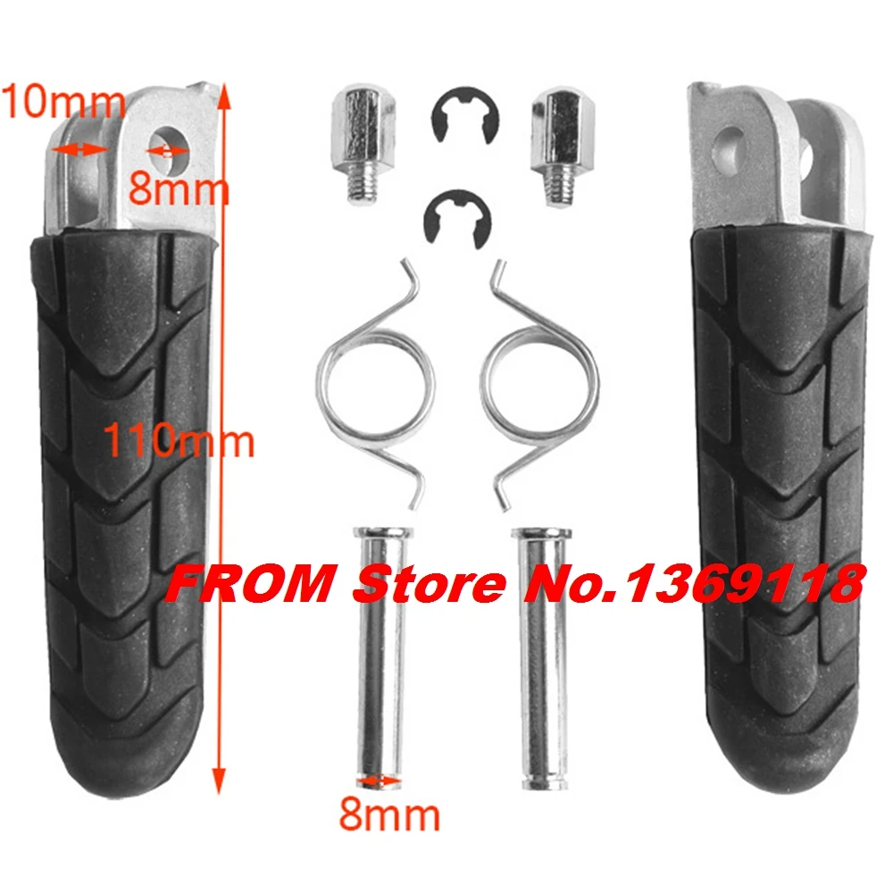 

Motorcycle Left Right Front Footrest Foot Pegs For Honda CBR 600 F3 1995-1998 CBR 600 F4 1999-2006CBR 600 F4i 1999-2006