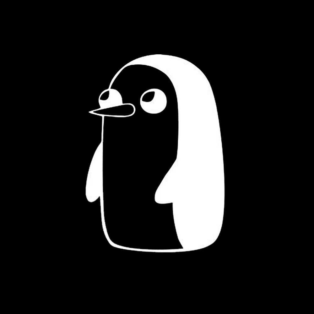 15*22 см черный виниловый декор для ноутбука Adventure Time художественный бампер