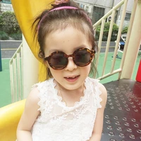 2019 korea style round cute sunglasses for 3 8 yrs kids vintage lovely child sunglasses new protect uv400 children eyewear n247