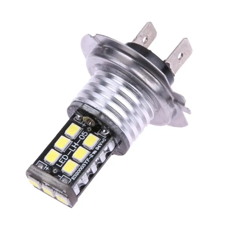 2x H7 автоматические светодиоды для автомобилей 15SMD CANBUS Error Free 3535 LED Белый туман
