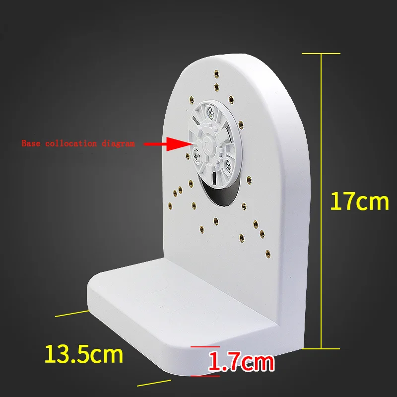 Пористый универсальный тип ABS новый пластиковый купольный кронштейн для камеры