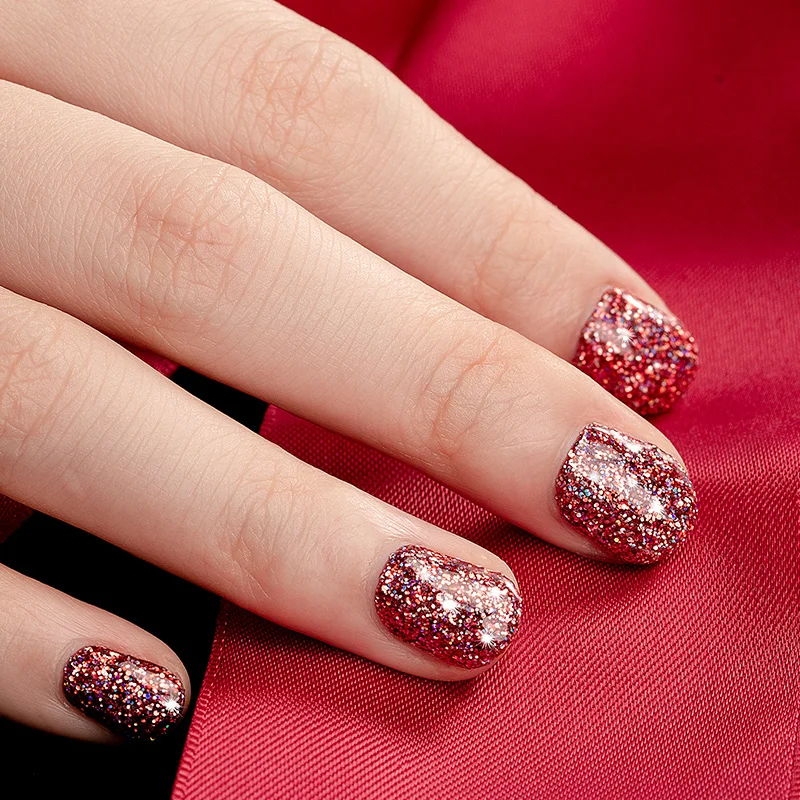 Гель лак для ногтей ROSALIND неоновый Радужный Гибридный Платиновый 5 мл набор УФ