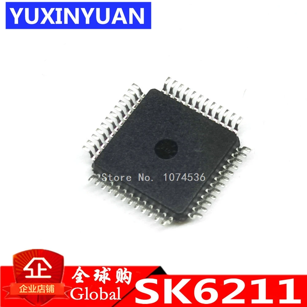 SK6211 QFP SK6211BAPC-A SK6211BBPC8A 1 шт. интегральная схема IC LCD chip electronic | Электронные компоненты