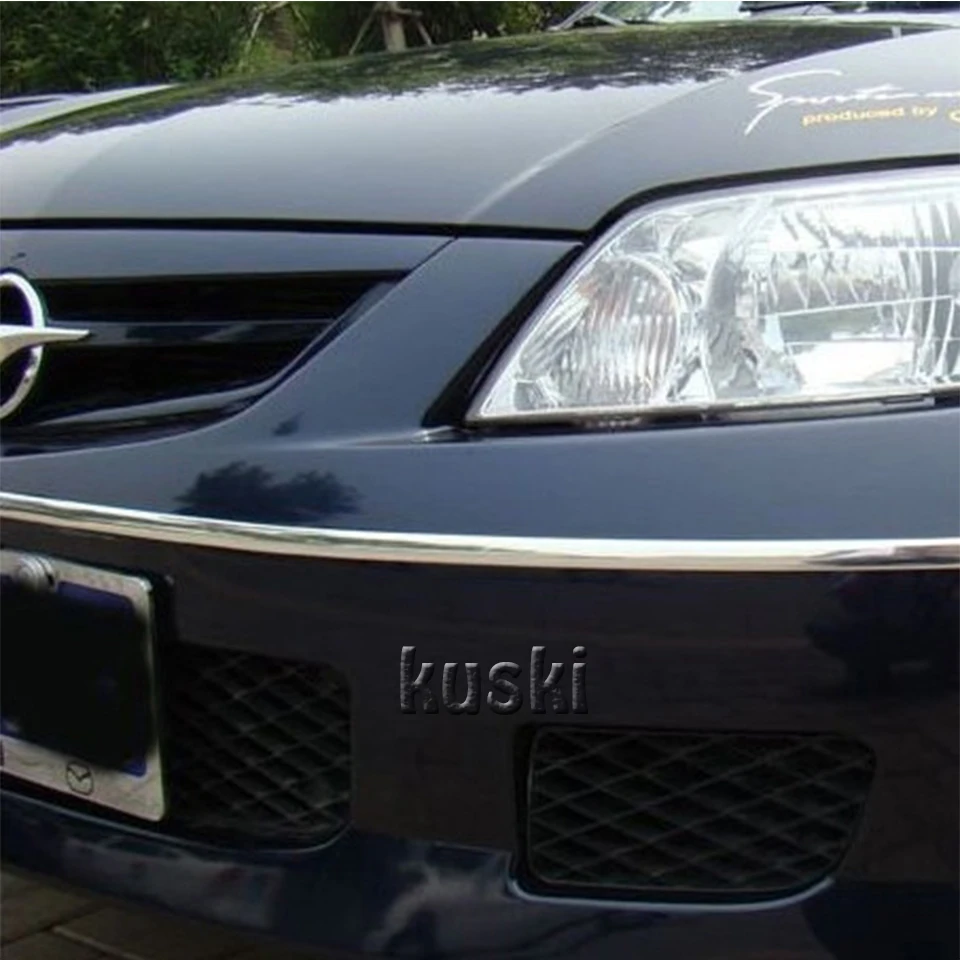 Стильная хромированная декоративная наклейка для автомобиля 6 8 10 15 20 22 25 30 мм Audi A3