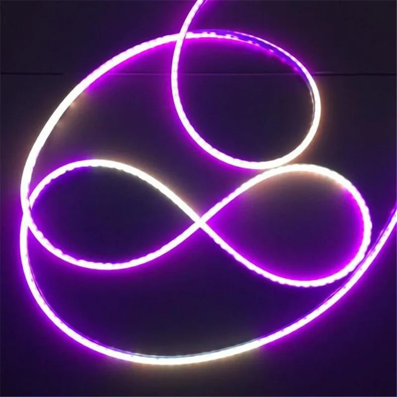 Водонепроницаемая гибсветодиодный светодиодная неосветильник веревка WS2811 5 м 12