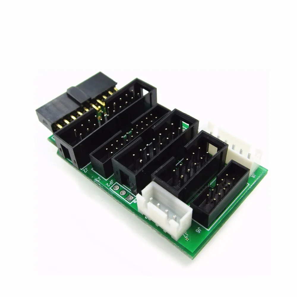 Новая многофункциональная коммутационная плата 10 шт./лот, Поддержка jtag jlink v8 v9 ulink2 st-link arm stm32