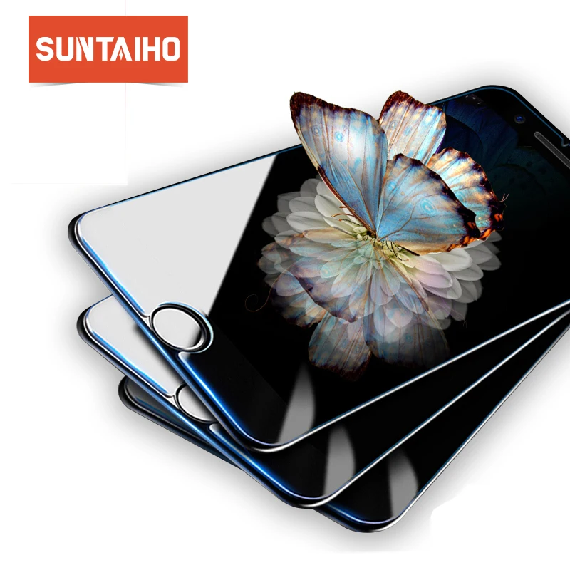 Закаленное стекло Suntaiho для iphone 11 Pro Max Защитное экрана XR Xs X 11Pro защитная стеклянная