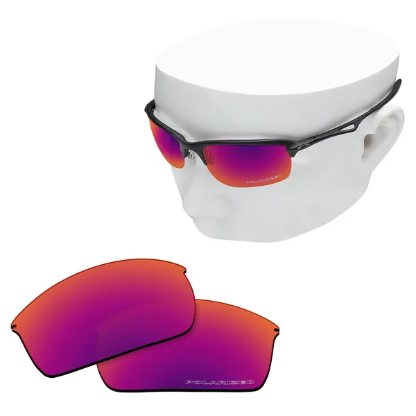 Purple Red Mirror OOWLIT Анти-Царапины Сменные линзы для-солнцезащитные очки Oakley прослушки травления поляризованных солнцезащитных очков - Цвет линз: Purple Red Mirror