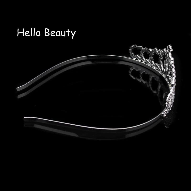 Новая Винтажная тиара принцессы для выпускного вечера Хрустальная свадебная