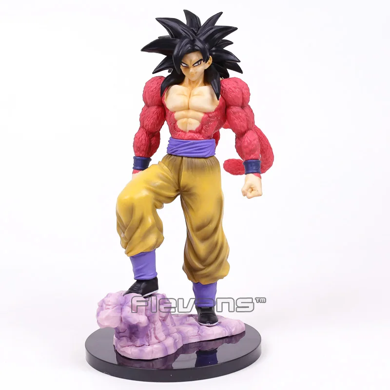 A no box Dragon Ball GT Super Saiyan 4 Сон Гоку ПВХ фигурка Коллекционная модель DBZ фигурка игрушка - Цвет: A no box