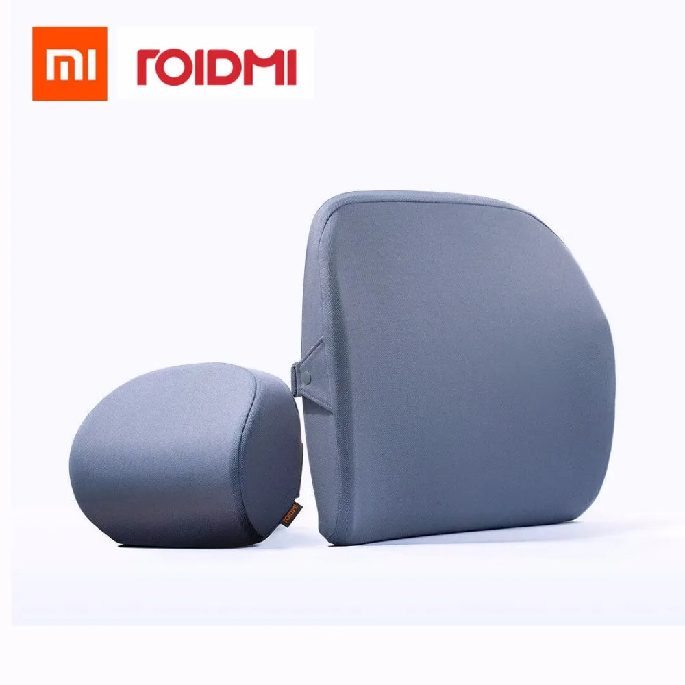Оригинальный xiaomi mijia roidmi R1 подголовник автомобиля Подушка cussion 60D ощущение памяти
