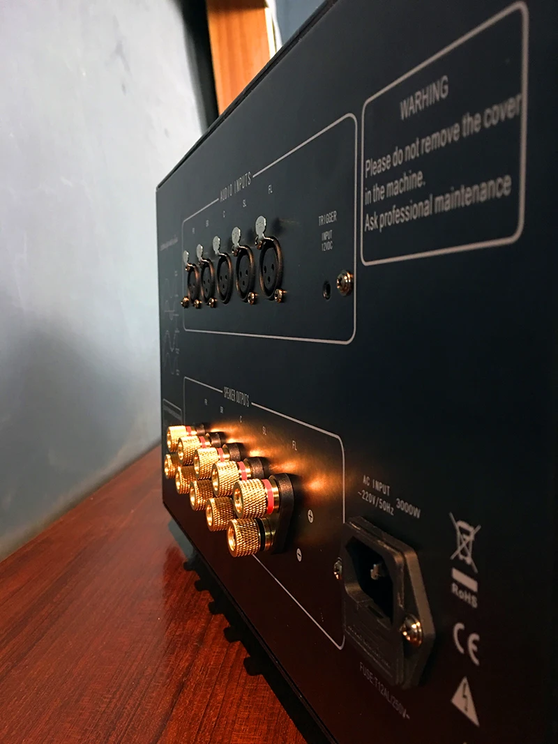 

X-006 Av Amplifiers5180 180w Hifi Amp 5 Channels Per Channel Home Theater 430*250*460mm