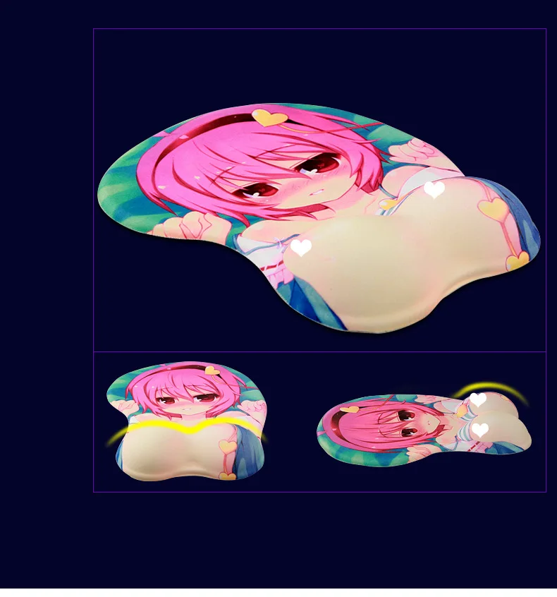 Красота 3D мультфильм сплошной сексуальный силиконовый зад креативный японский